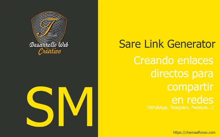 Share Link Generator - Generador de enlaces directos para WhatsApp y redes sociales